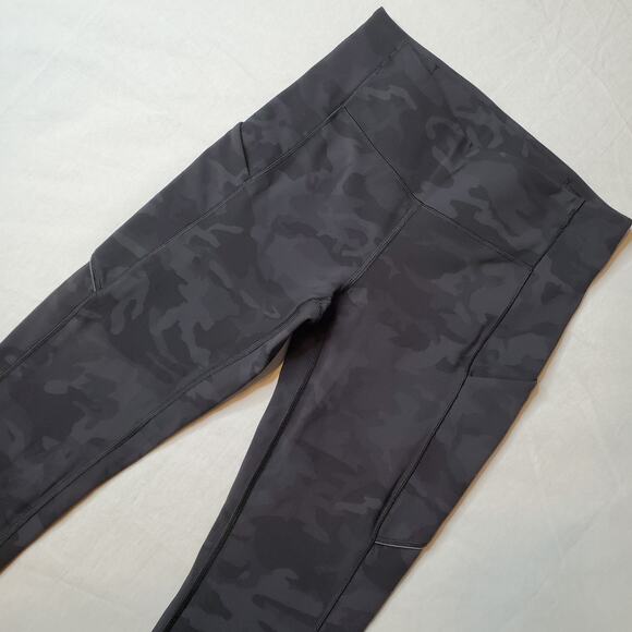 lululemon athletica Pants - Lululemon Women's Size 4 Speed Up Crop 21" Incognito Camo Multi Grey W6AK8S